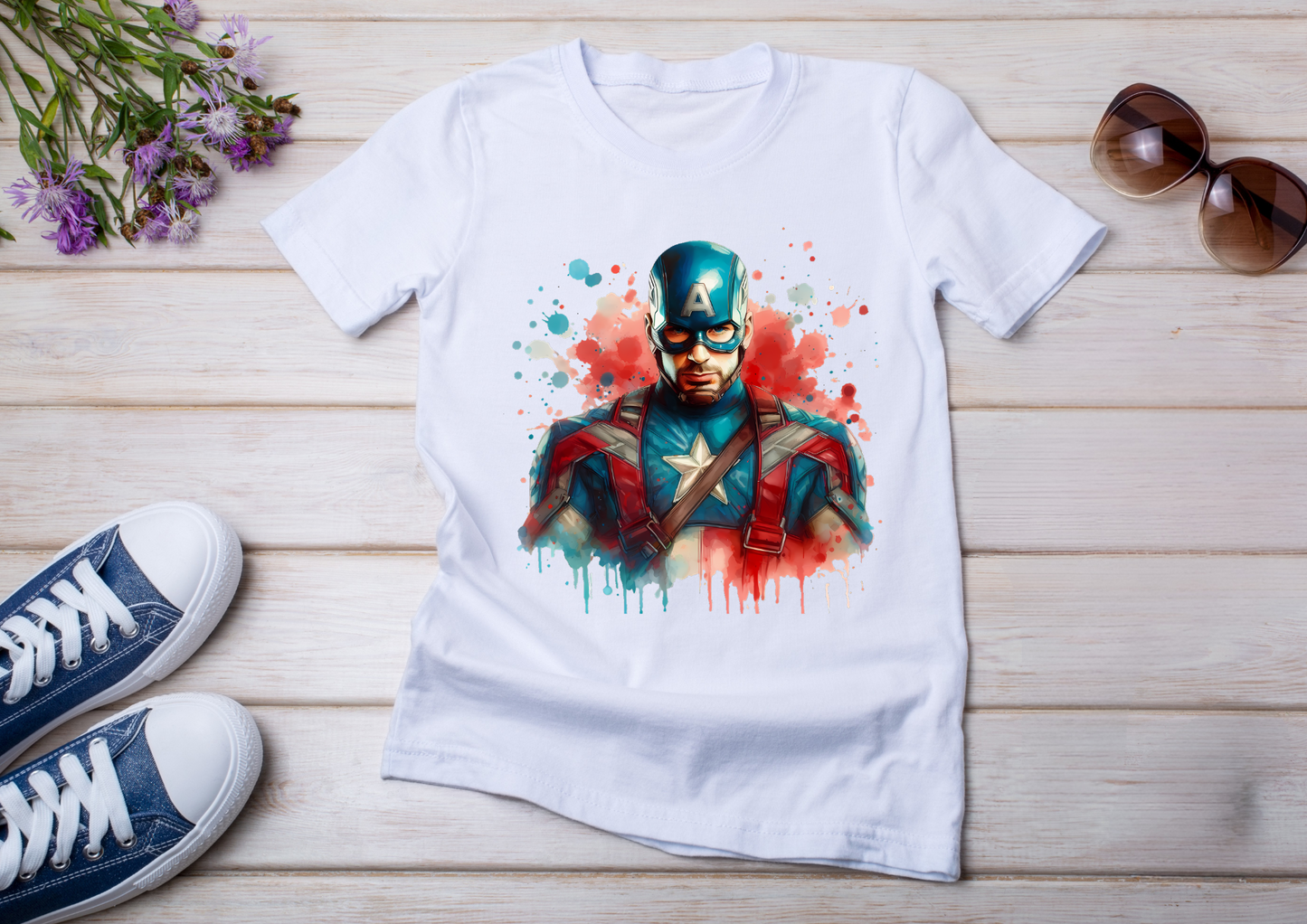 T-Shirt Captain America