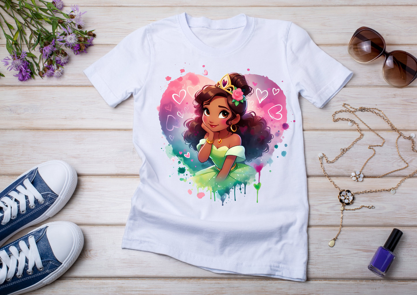 T-shirt Enfant Princesse