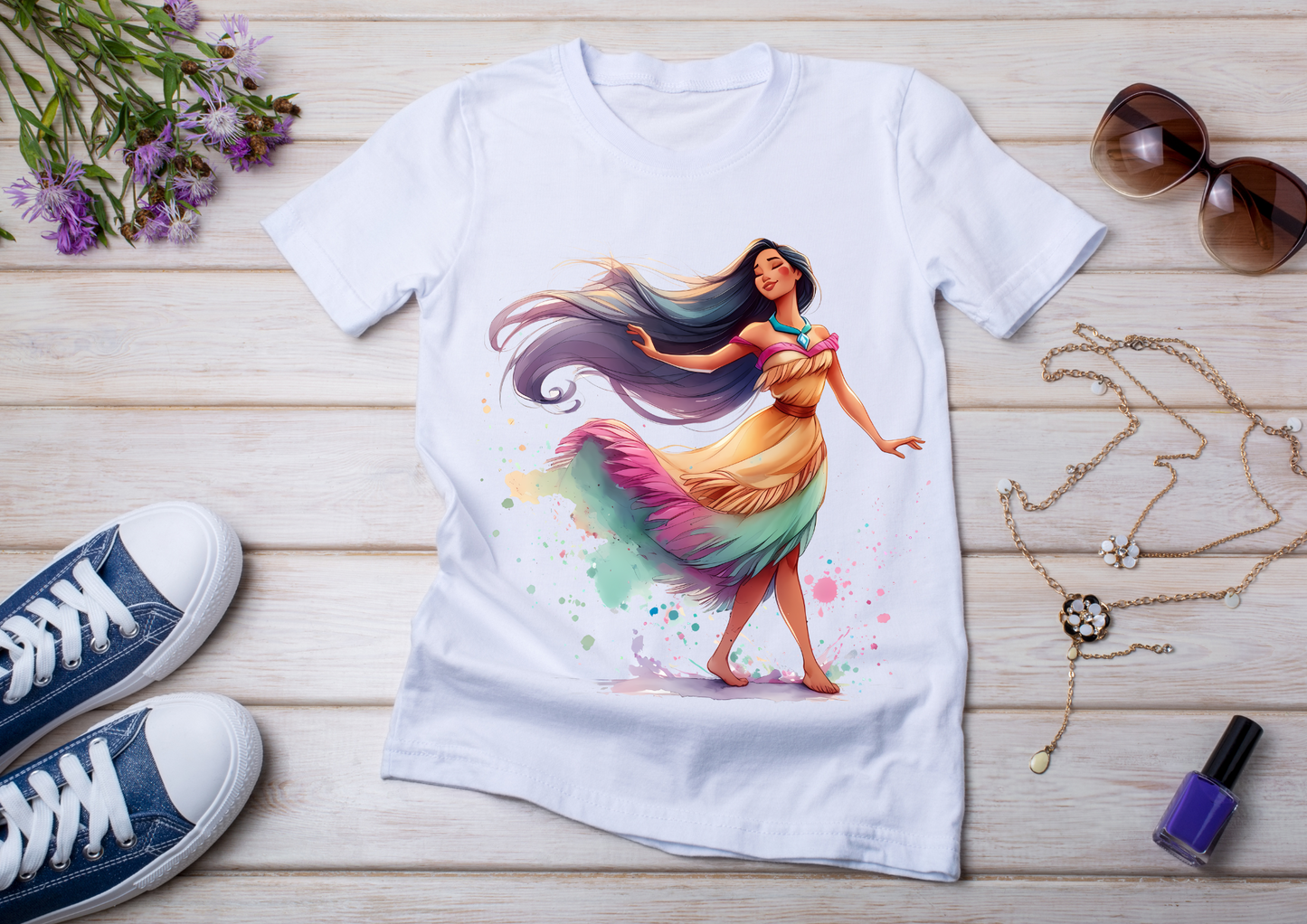 T-shirt Enfant Pocahontas