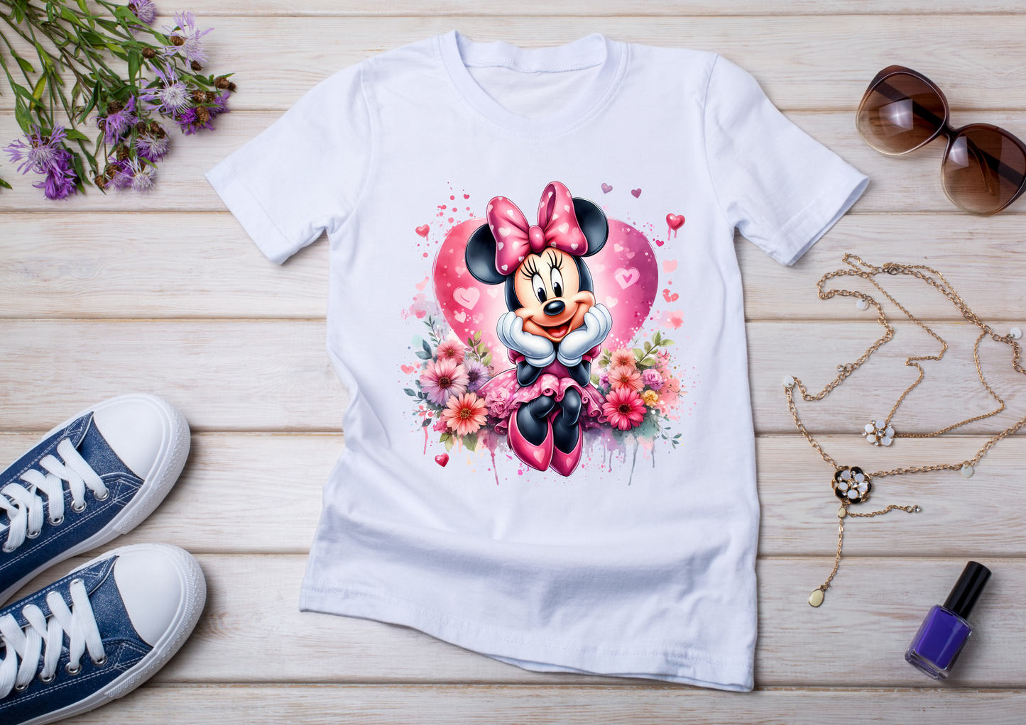 T-shirts Minnie Mouse