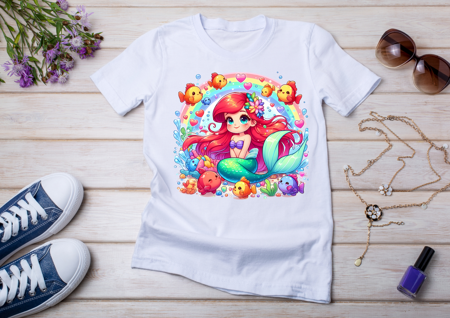 T-shirt enfant Ariel La Petite Sirène