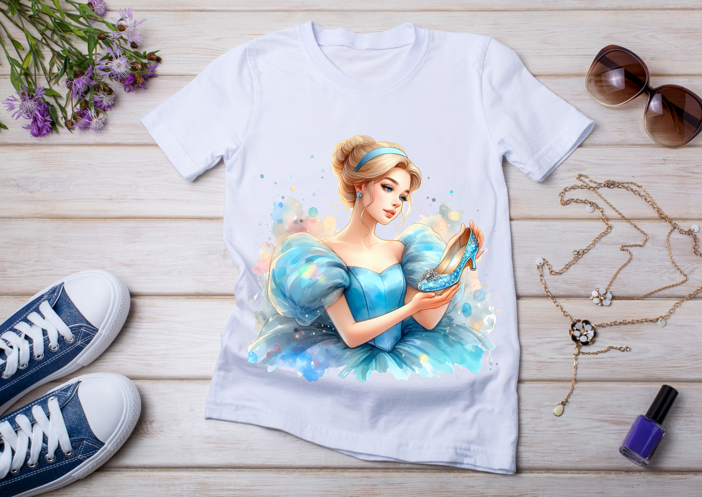 T-shirt enfant Cendrillon