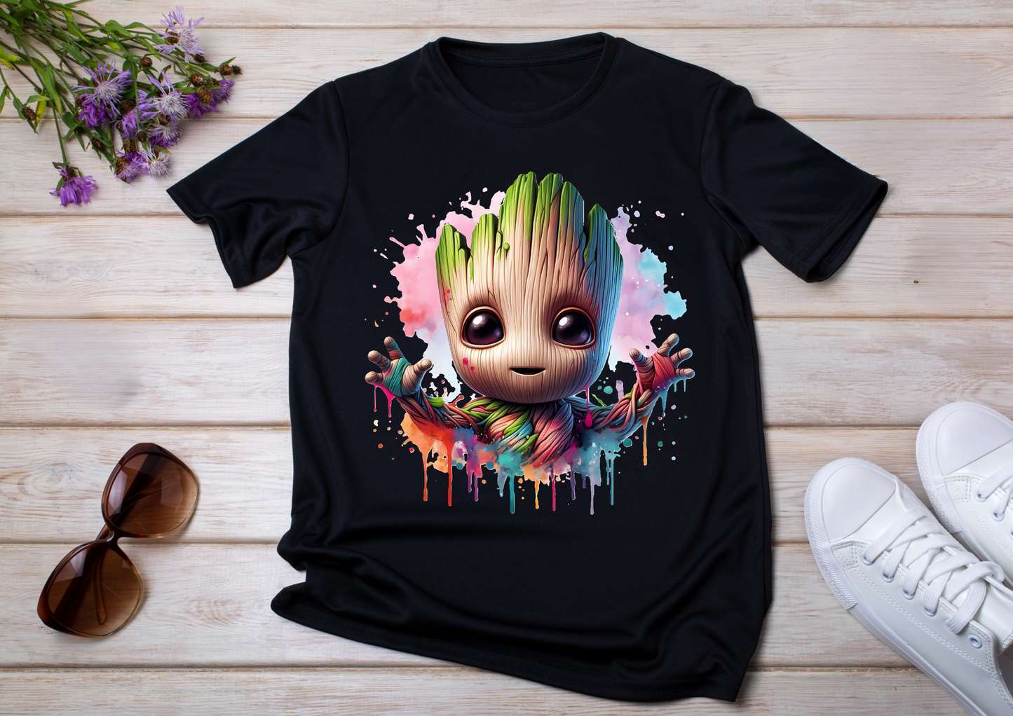 T-Shirt Baby Groot enfants