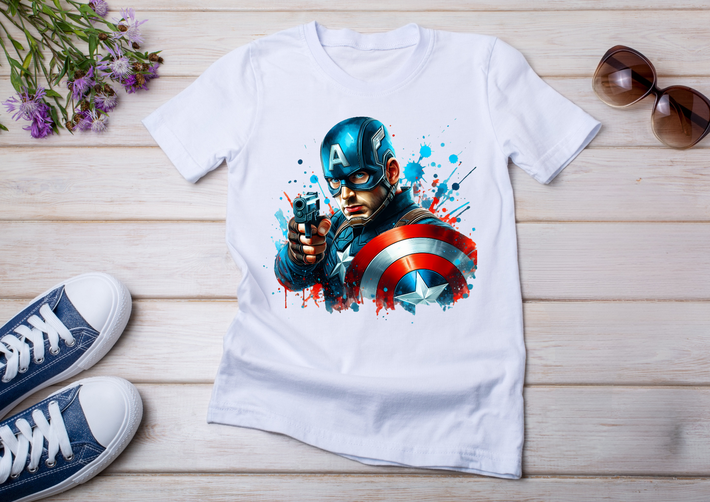 T-Shirt Captain America