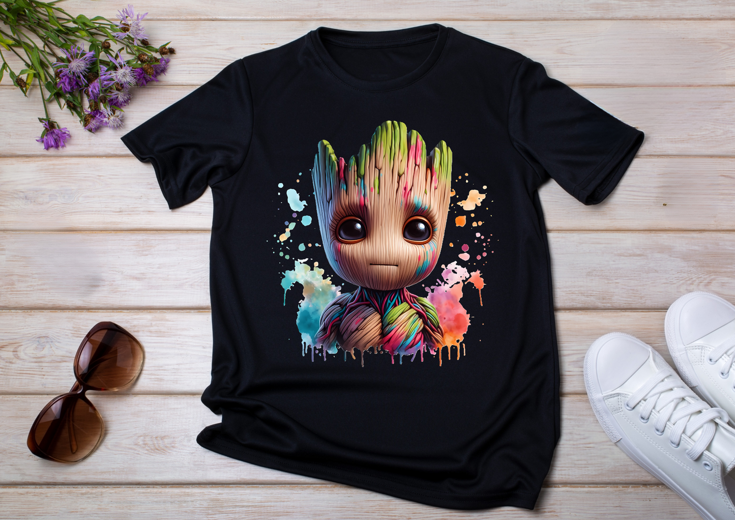 T-Shirt Baby Groot enfants