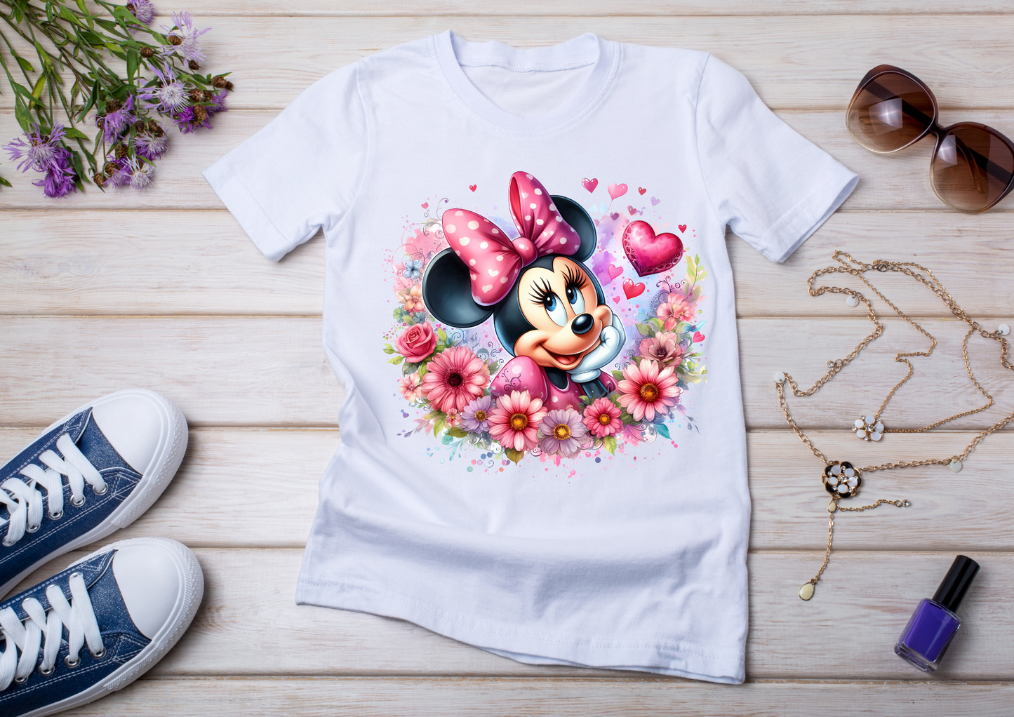 T-shirts Minnie Mouse