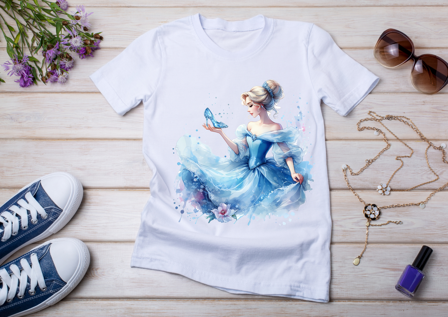 T-shirt enfant Cendrillon