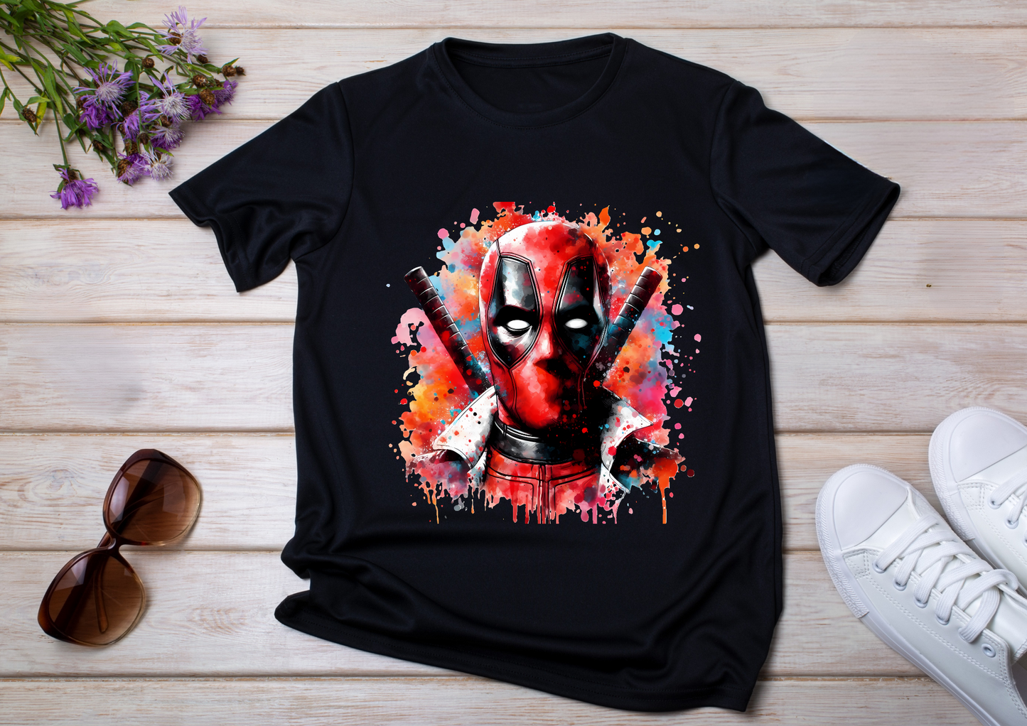 T-shirt Deadpool enfants