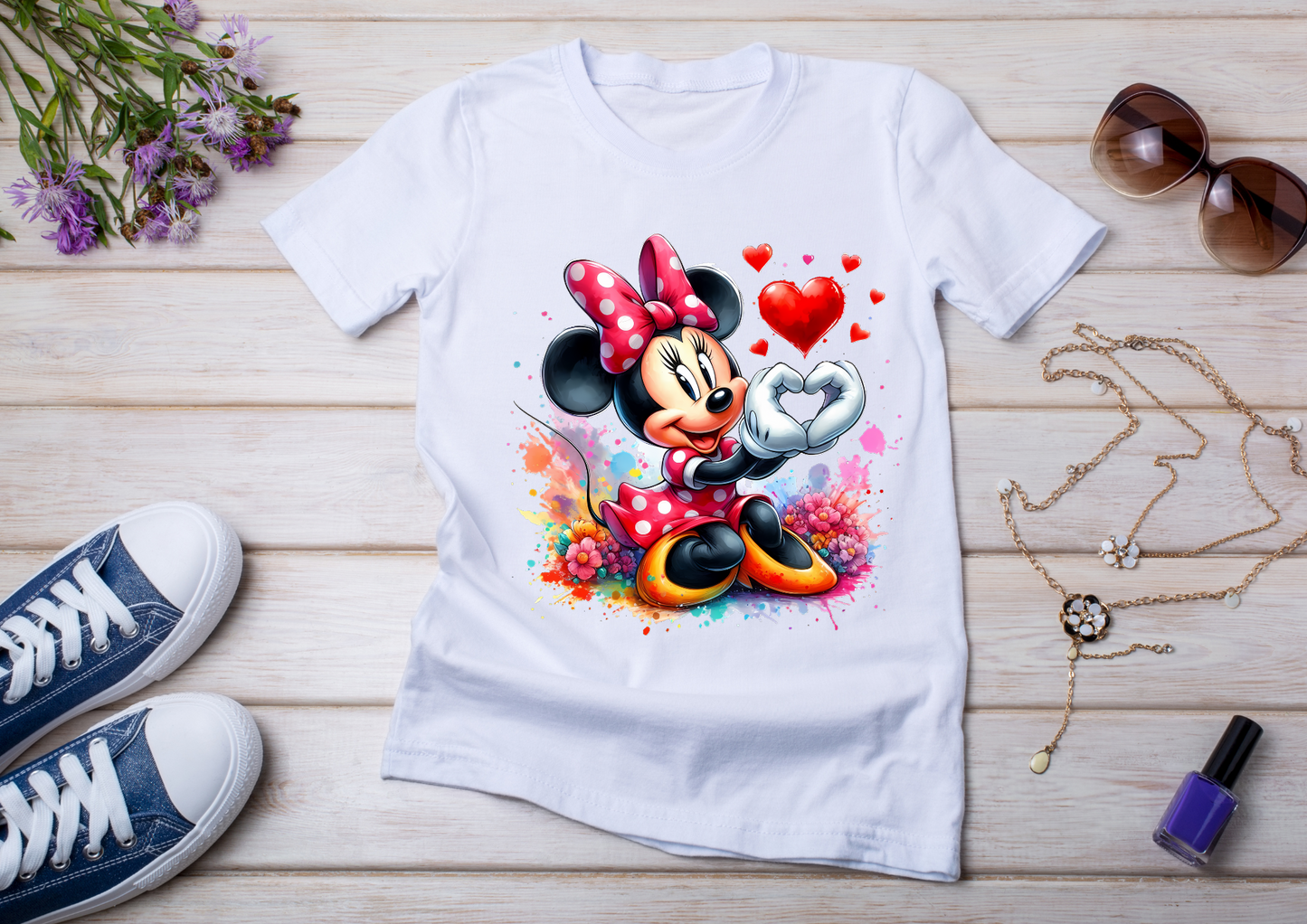 T-shirts Minnie Mouse