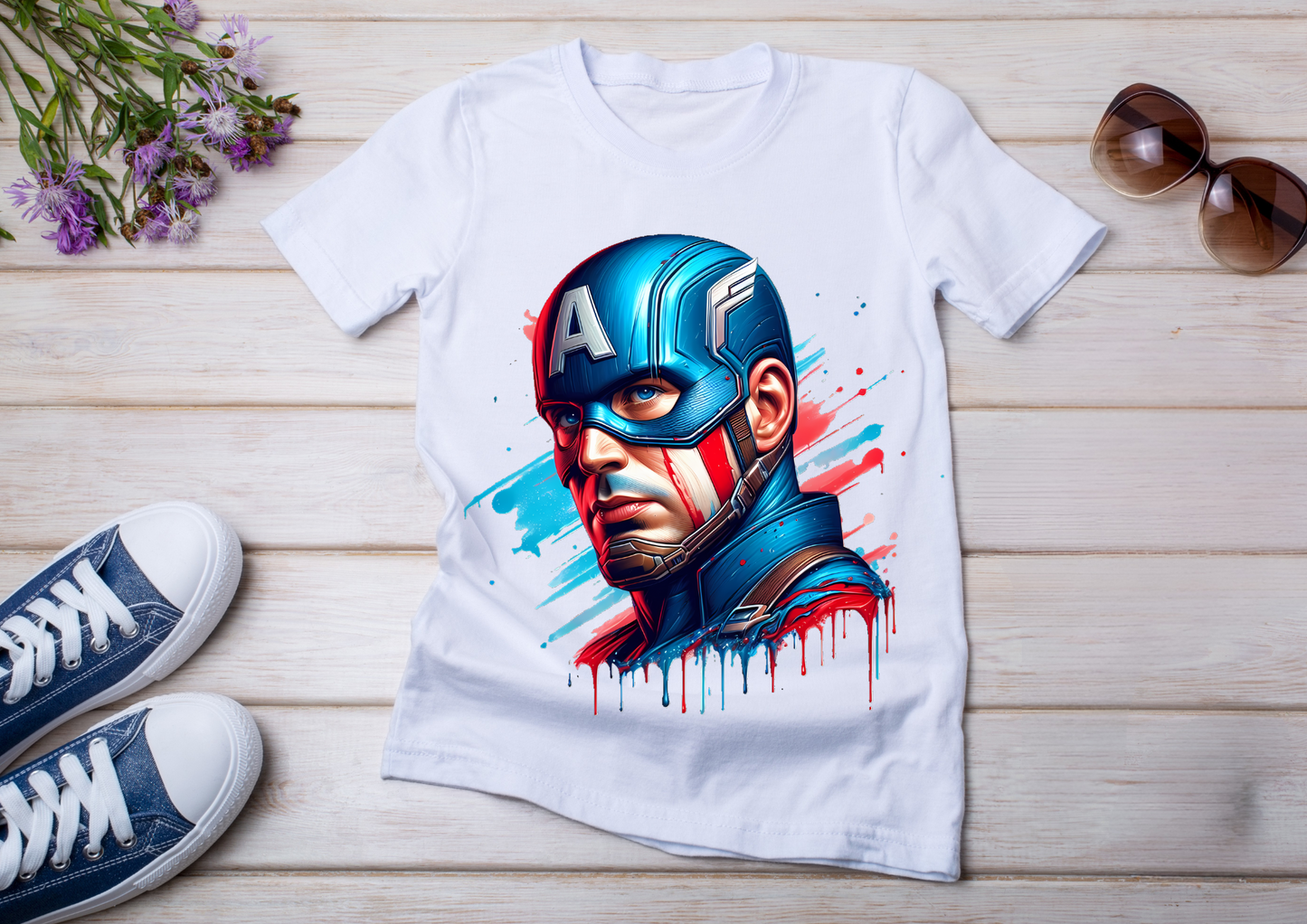 T-Shirt Captain America