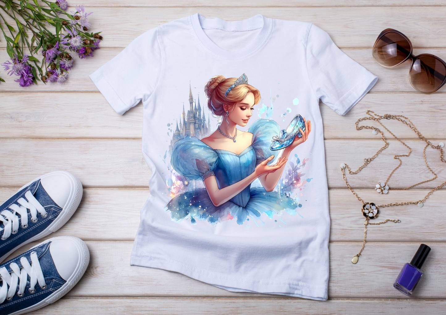 T-shirt enfant Cendrillon