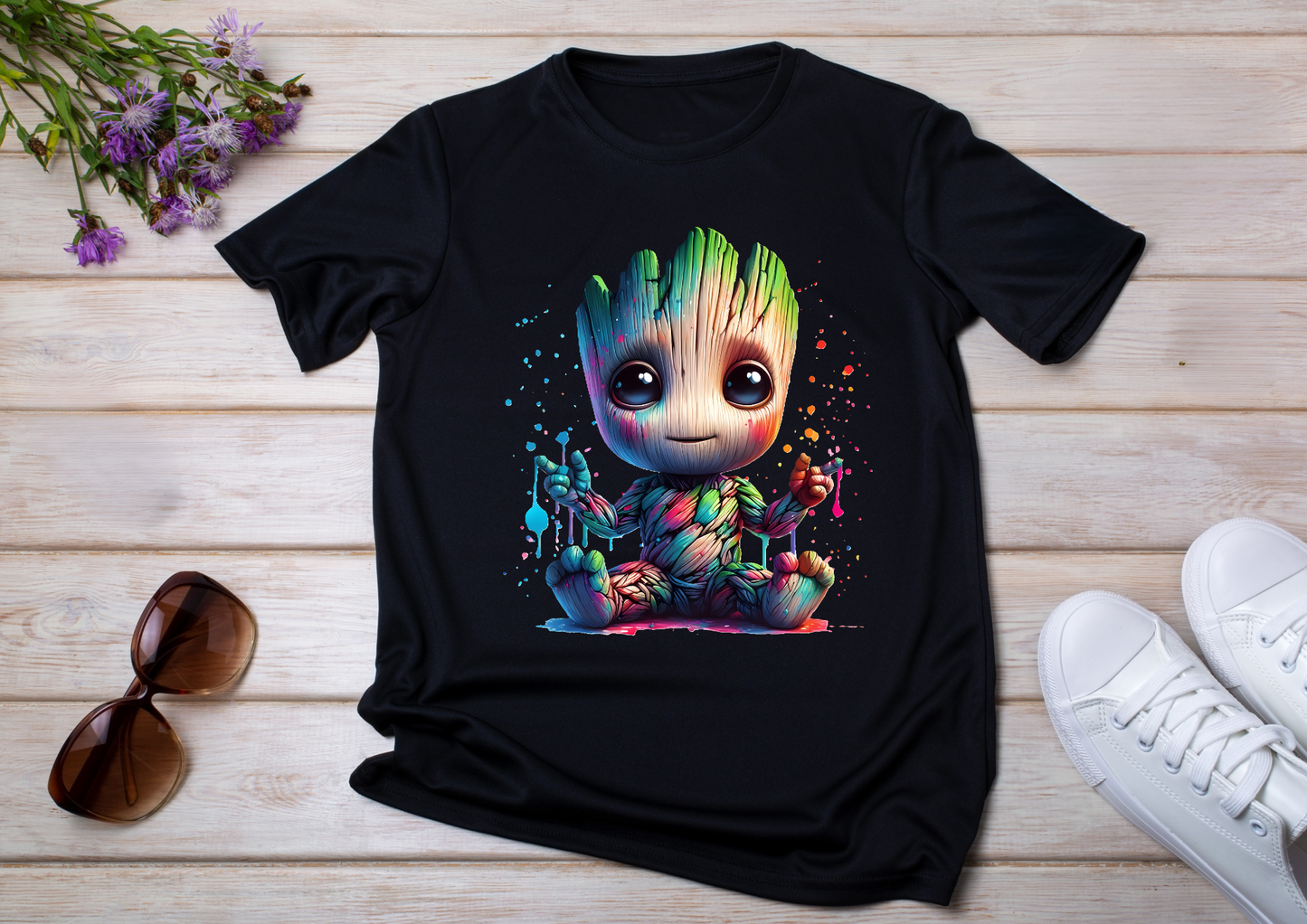 T-Shirt Baby Groot enfants