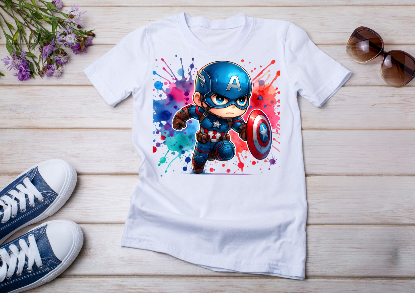 T-Shirt Captain America