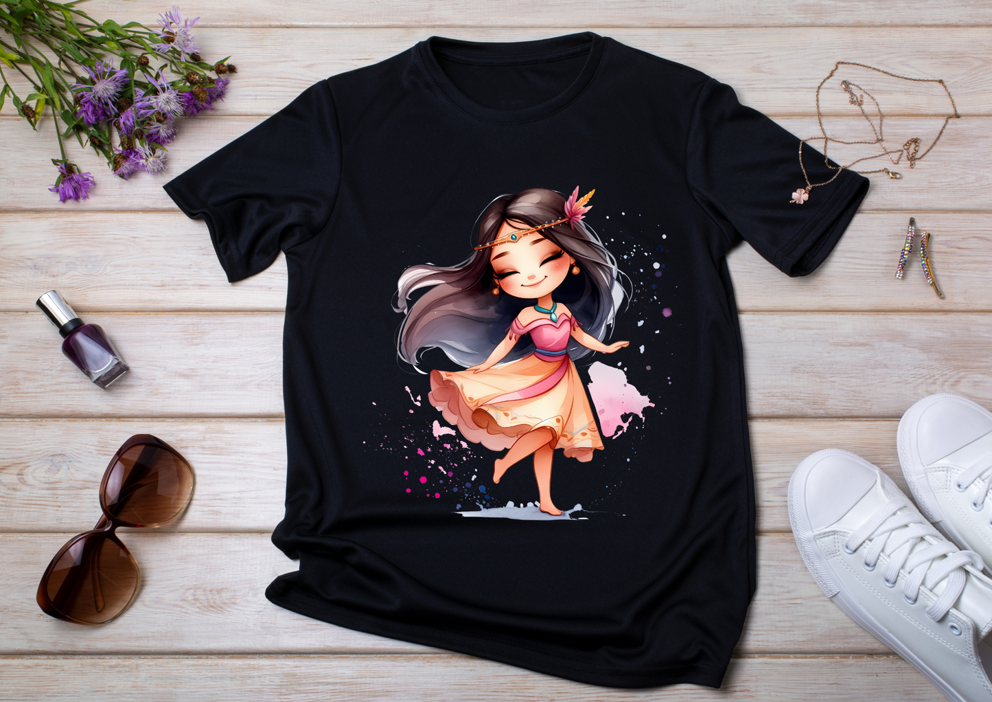 T-shirt Enfant Pocahontas