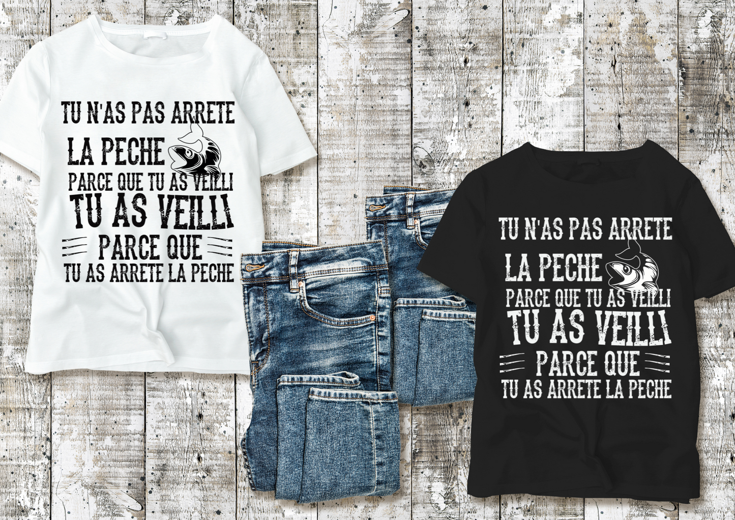 đŁ T-shirt Humour PĂȘche â ModĂšles drĂŽles pour passionnĂ©s !