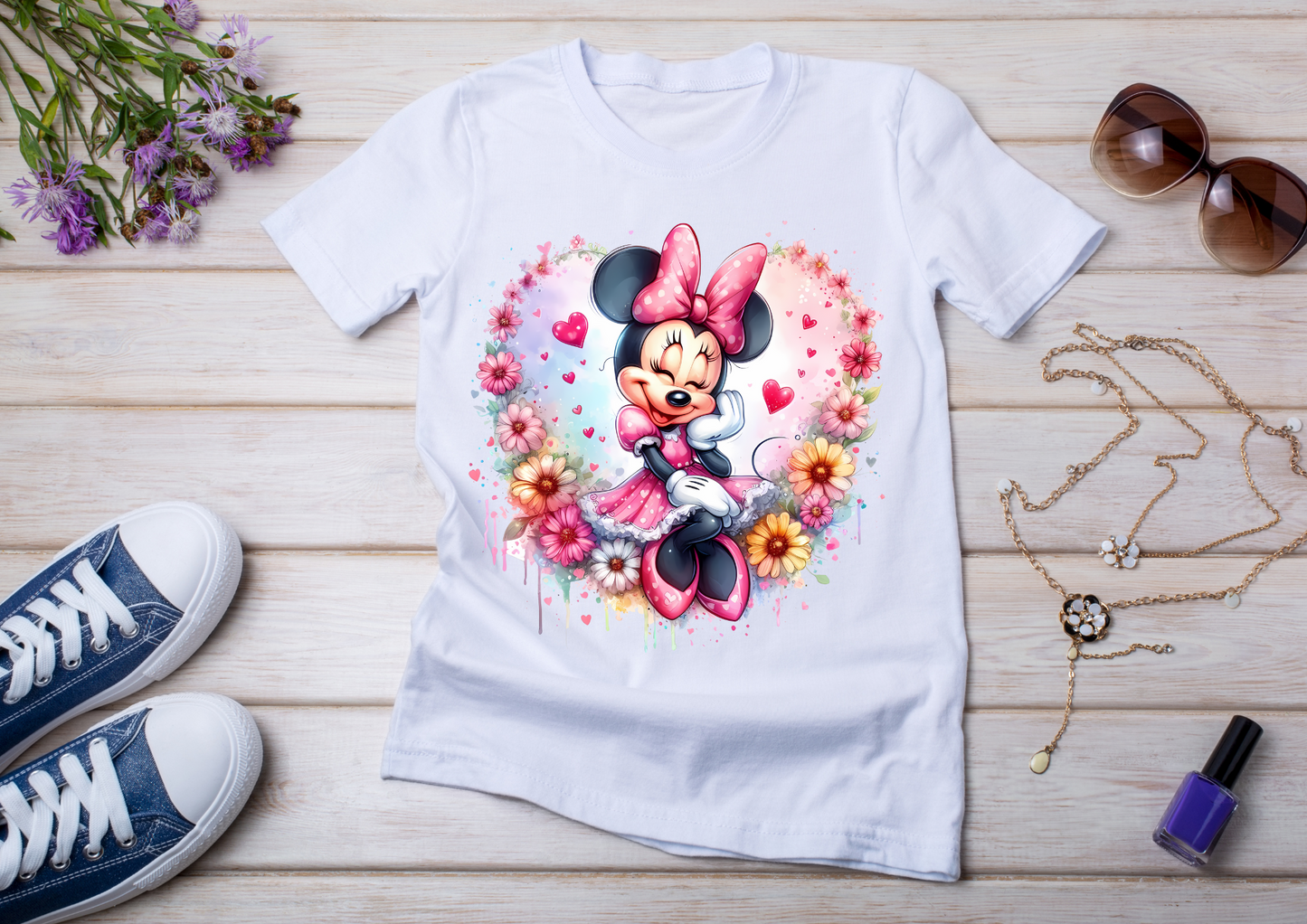 T-shirts Minnie Mouse