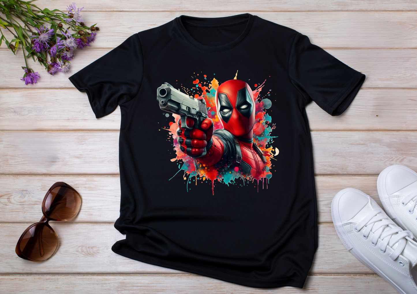 T-shirt Deadpool enfants