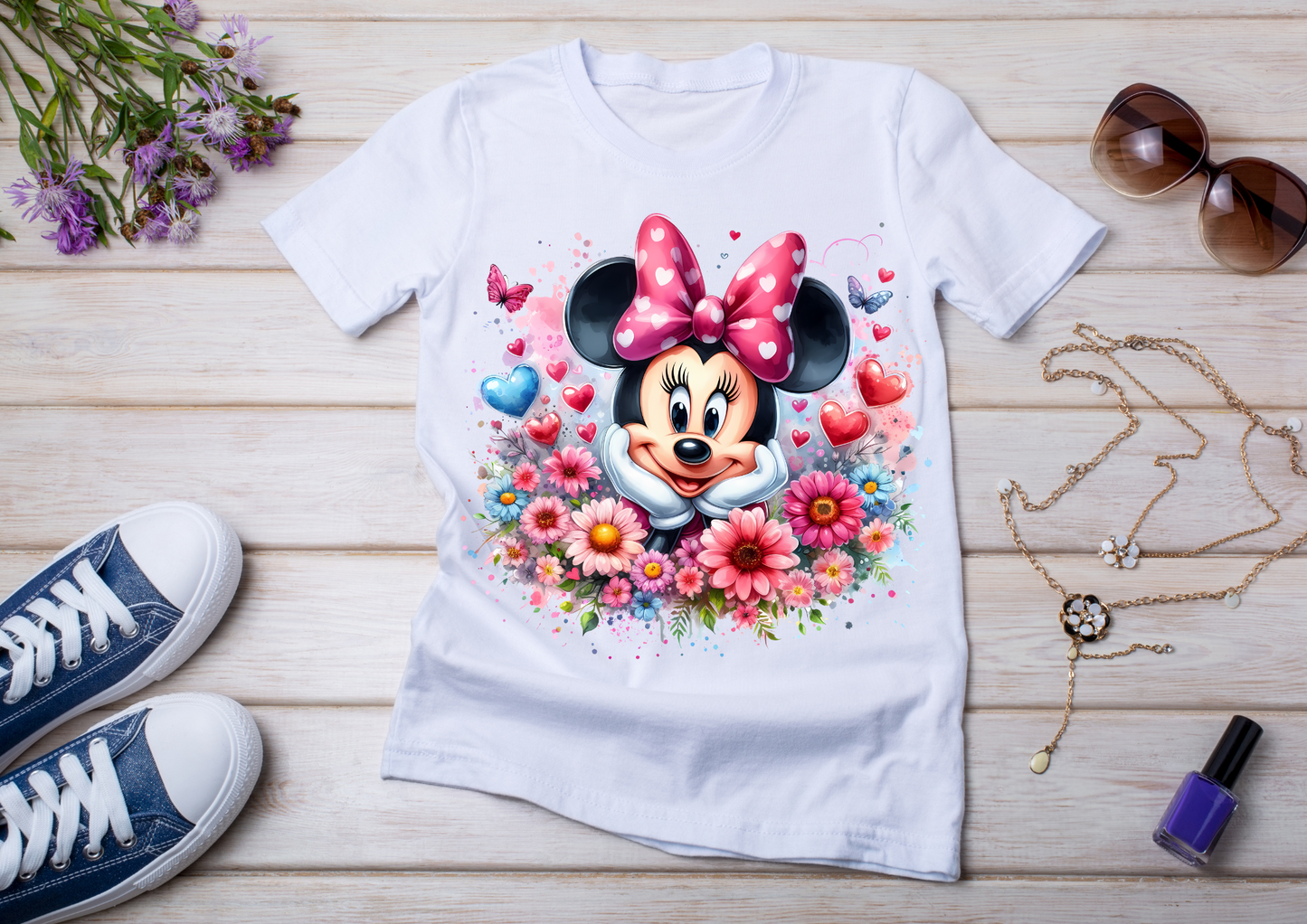 T-shirts Minnie Mouse