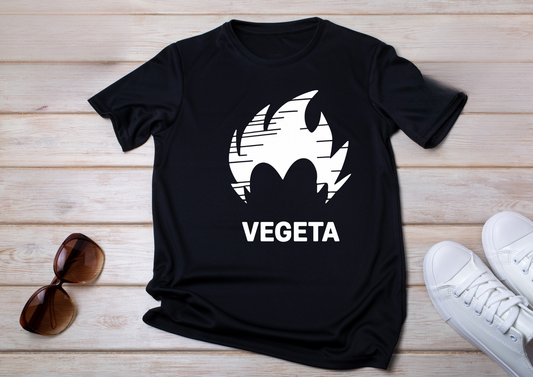"VEGETA Silhouette" T-shirt – Dragon Ball Style
