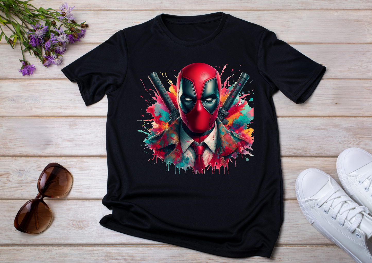 T-shirt Deadpool enfants