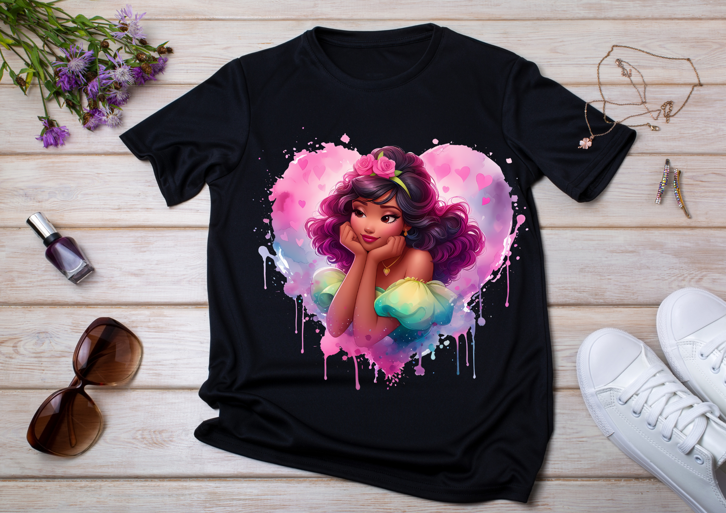 T-shirt Enfant Princesse