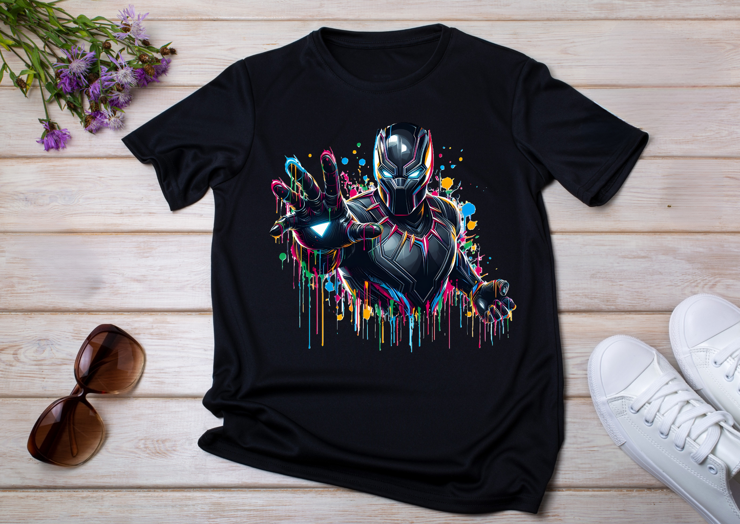 T-Shirt Black Panther enfants
