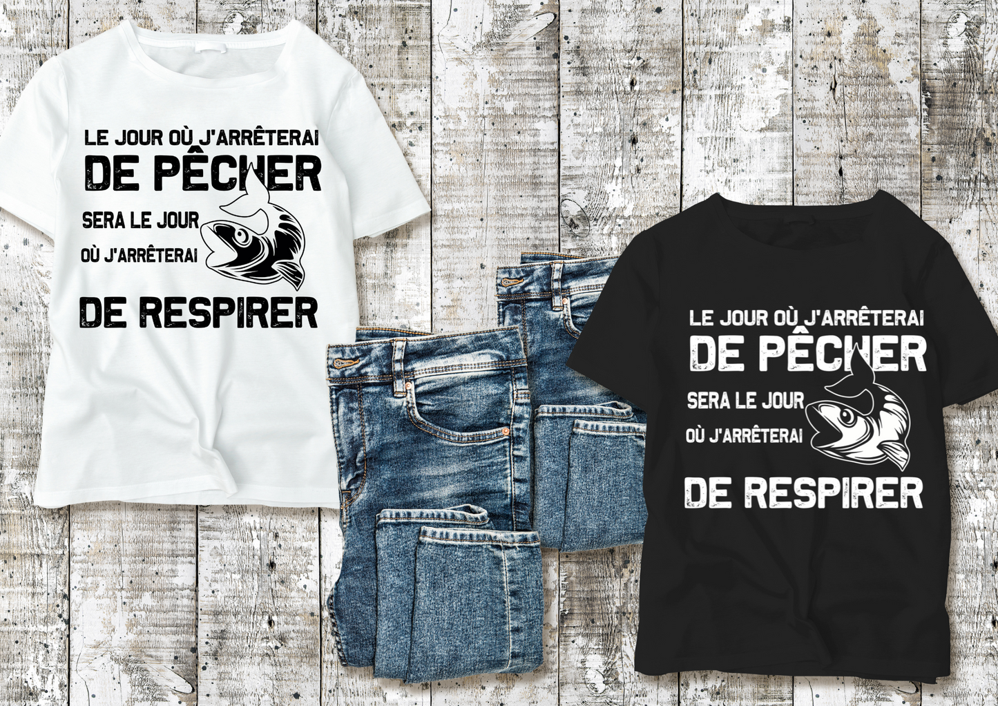 đŁ T-shirt Humour PĂȘche â ModĂšles drĂŽles pour passionnĂ©s !
