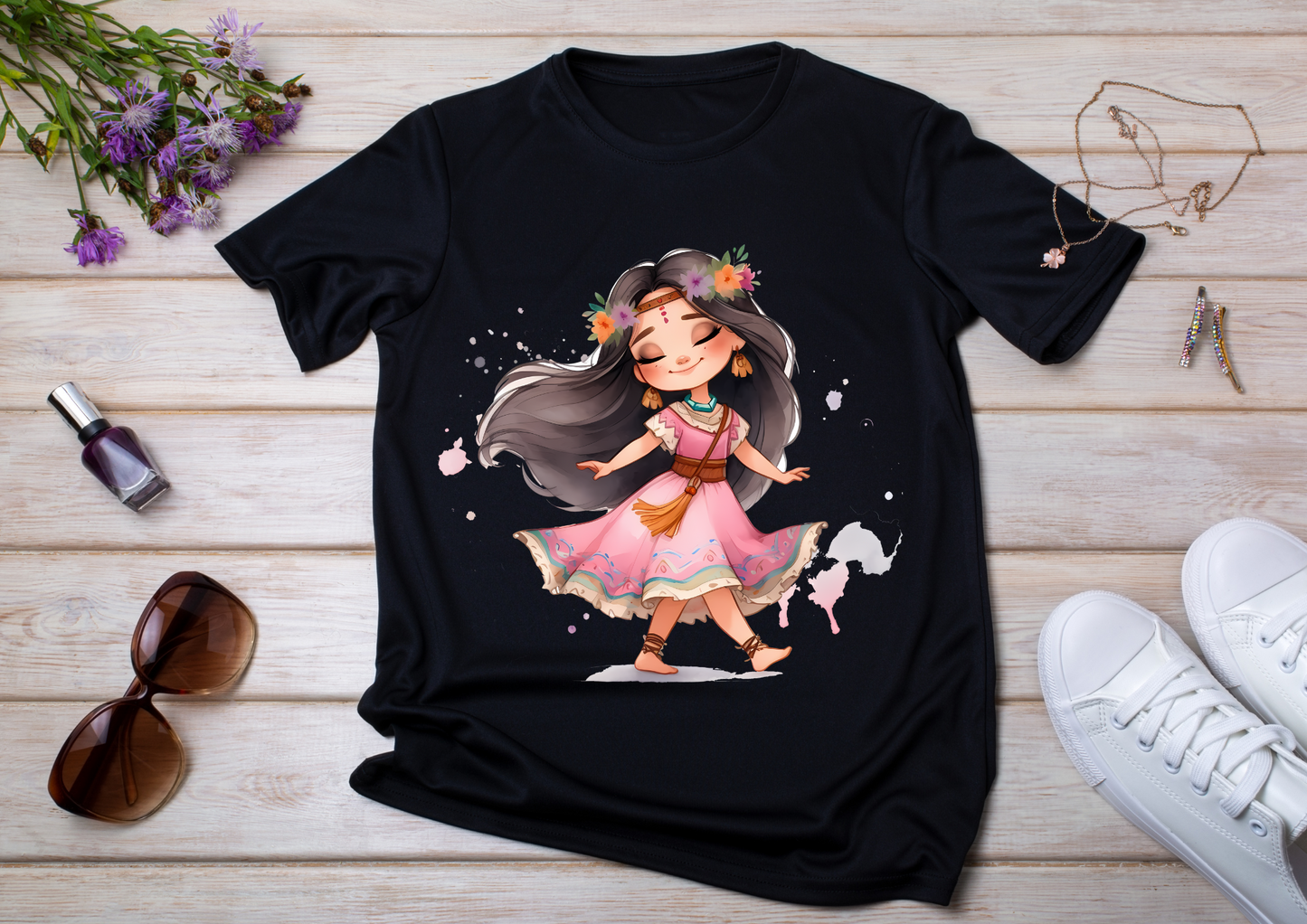 T-shirt Enfant Pocahontas