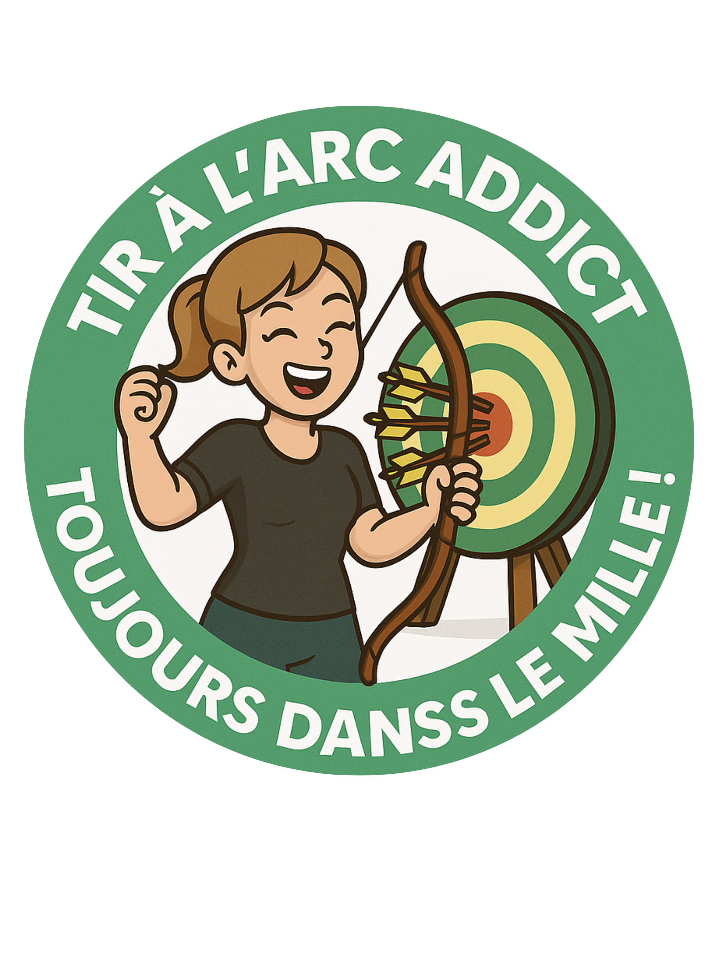 Stickers Voiture – Collection Tir à l’Arc 🎯
