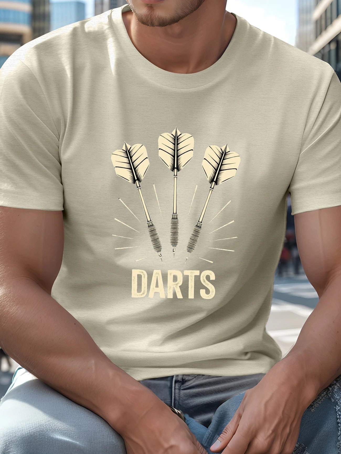 T-shirt Homme "DARTS" - Passion Fléchettes 🎯