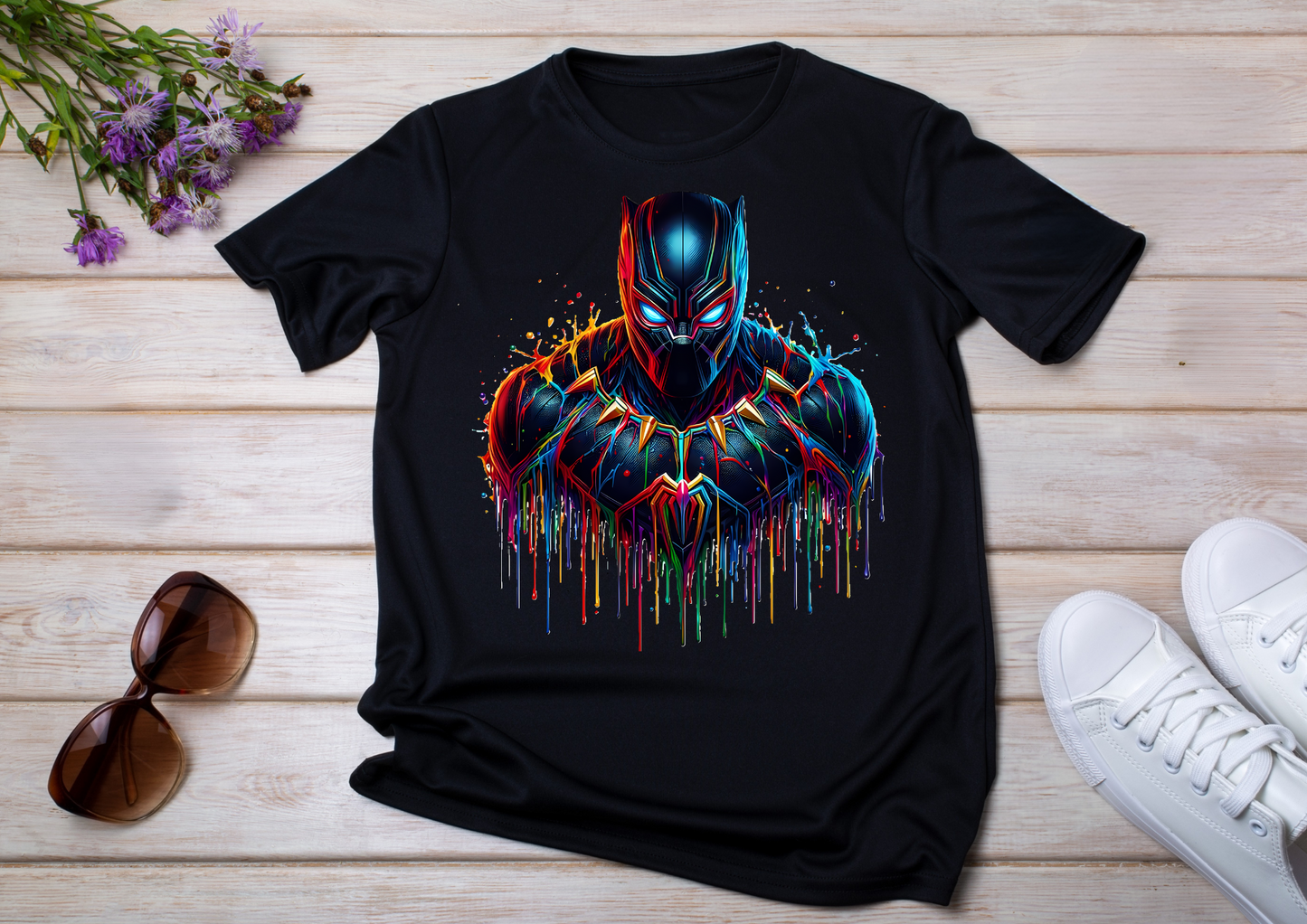 T-Shirt Black Panther enfants