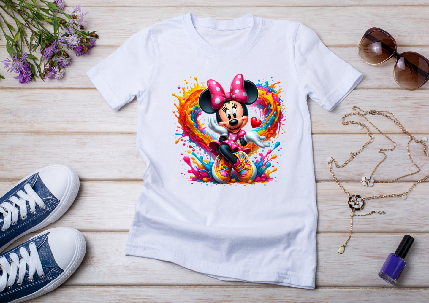 T-shirts Minnie Mouse
