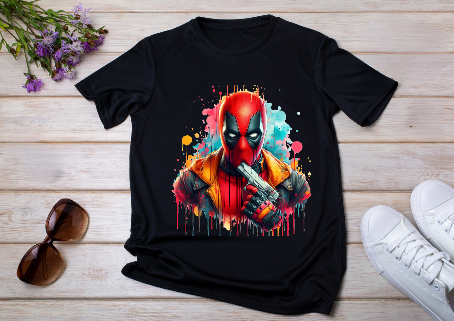 T-shirt Deadpool enfants