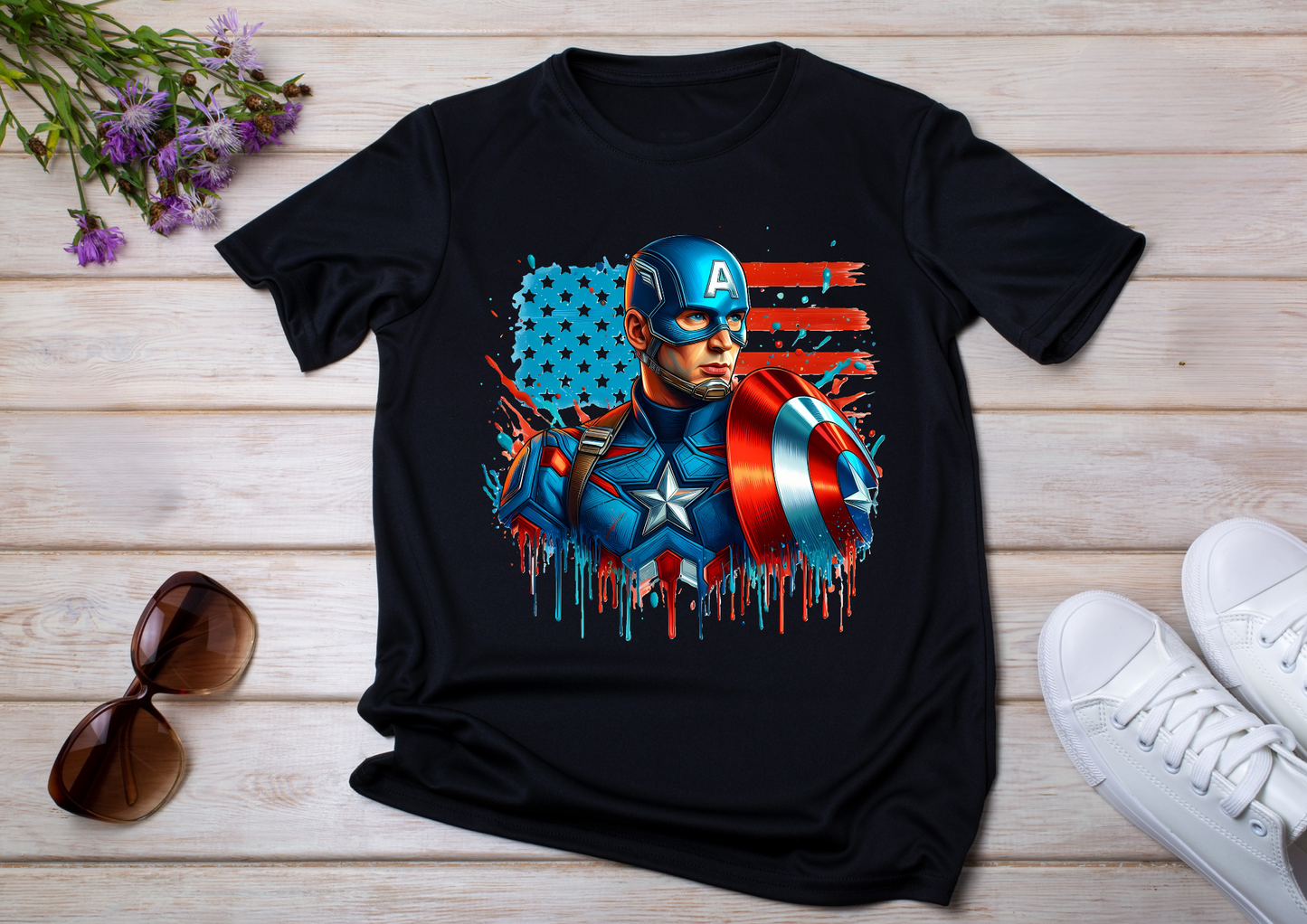 T-Shirt Captain America