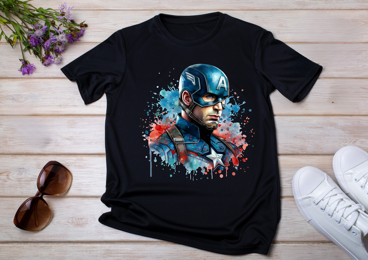 T-Shirt Captain America