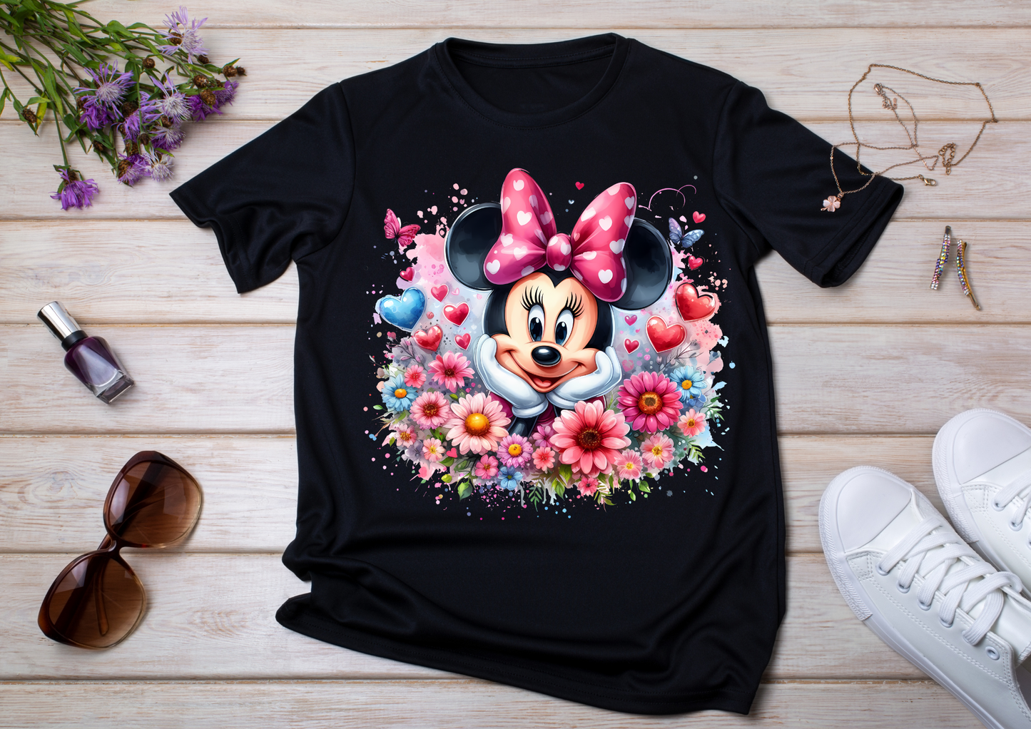 T-shirts Minnie Mouse