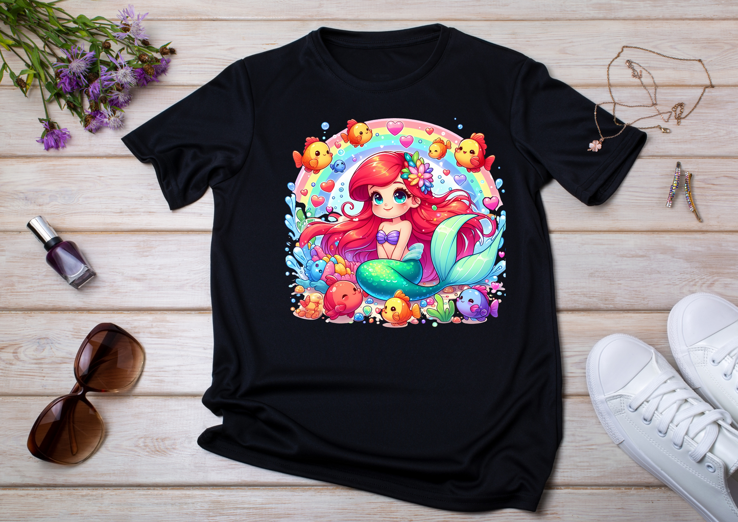 T-shirt enfant Ariel La Petite Sirène