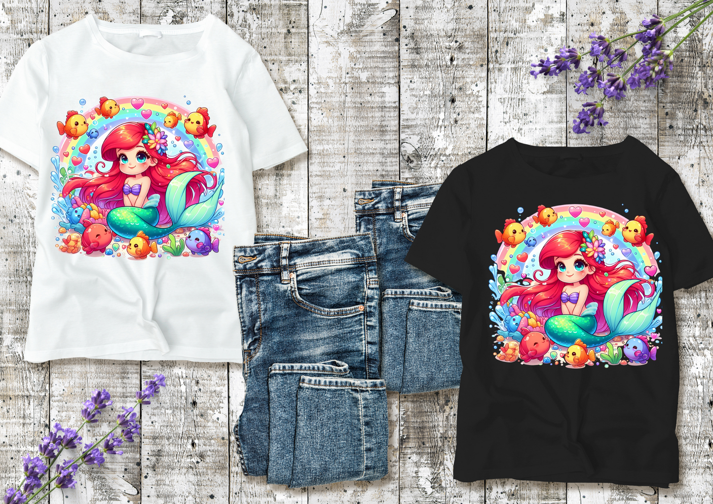 T-shirt enfant Ariel La Petite Sirène