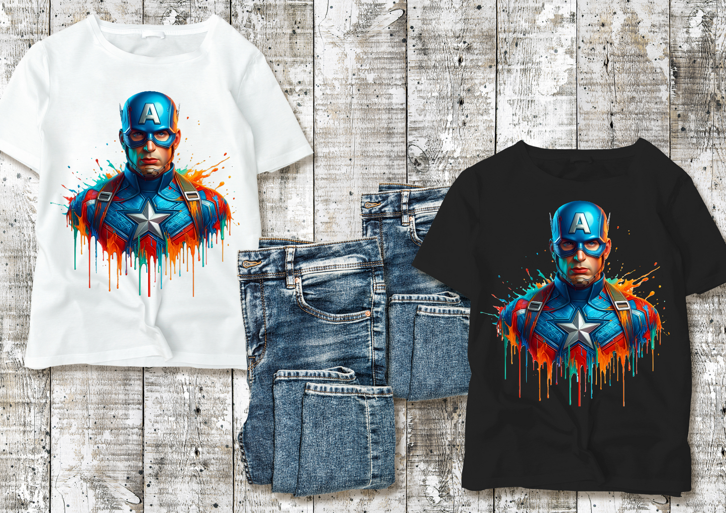 T-Shirt Captain America