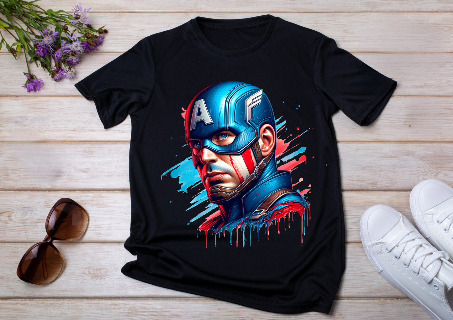T-Shirt Captain America