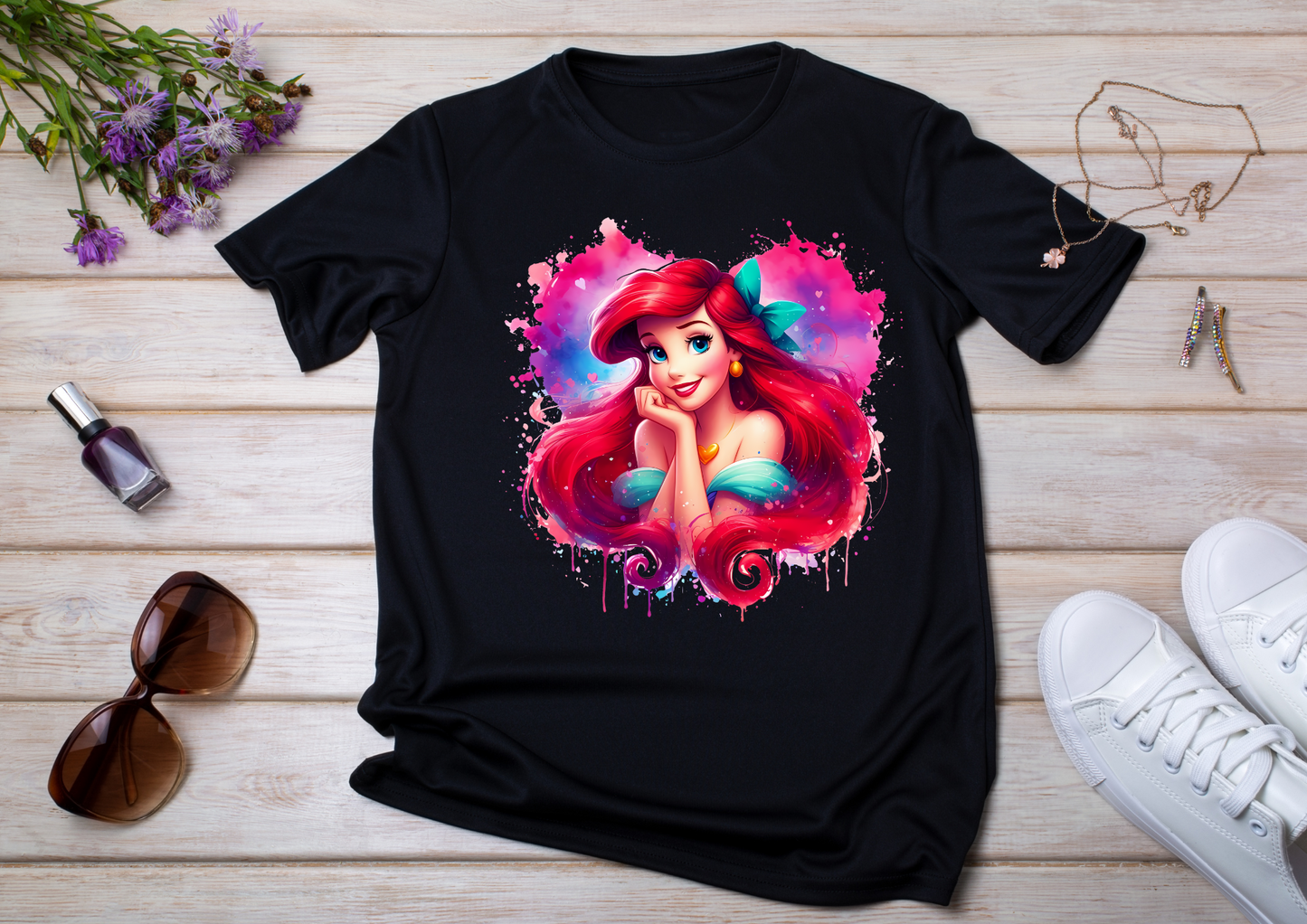 T-shirt enfant Ariel La Petite Sirène