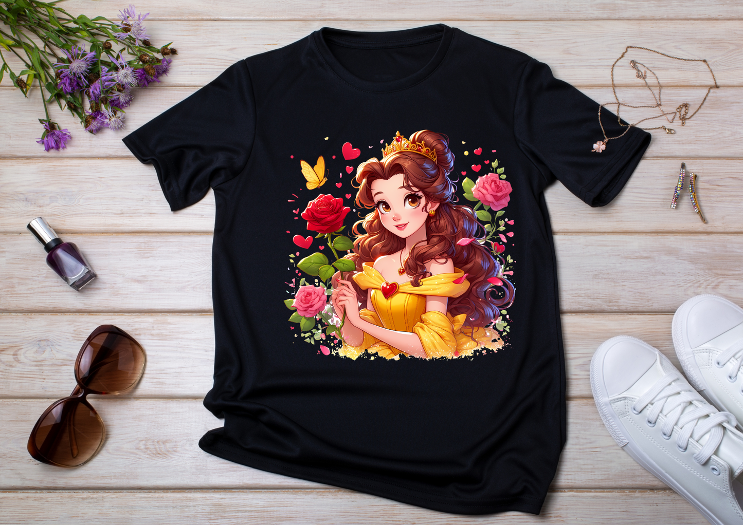 T-shirt enfant Princesse Belle (La Belle et la Bête)