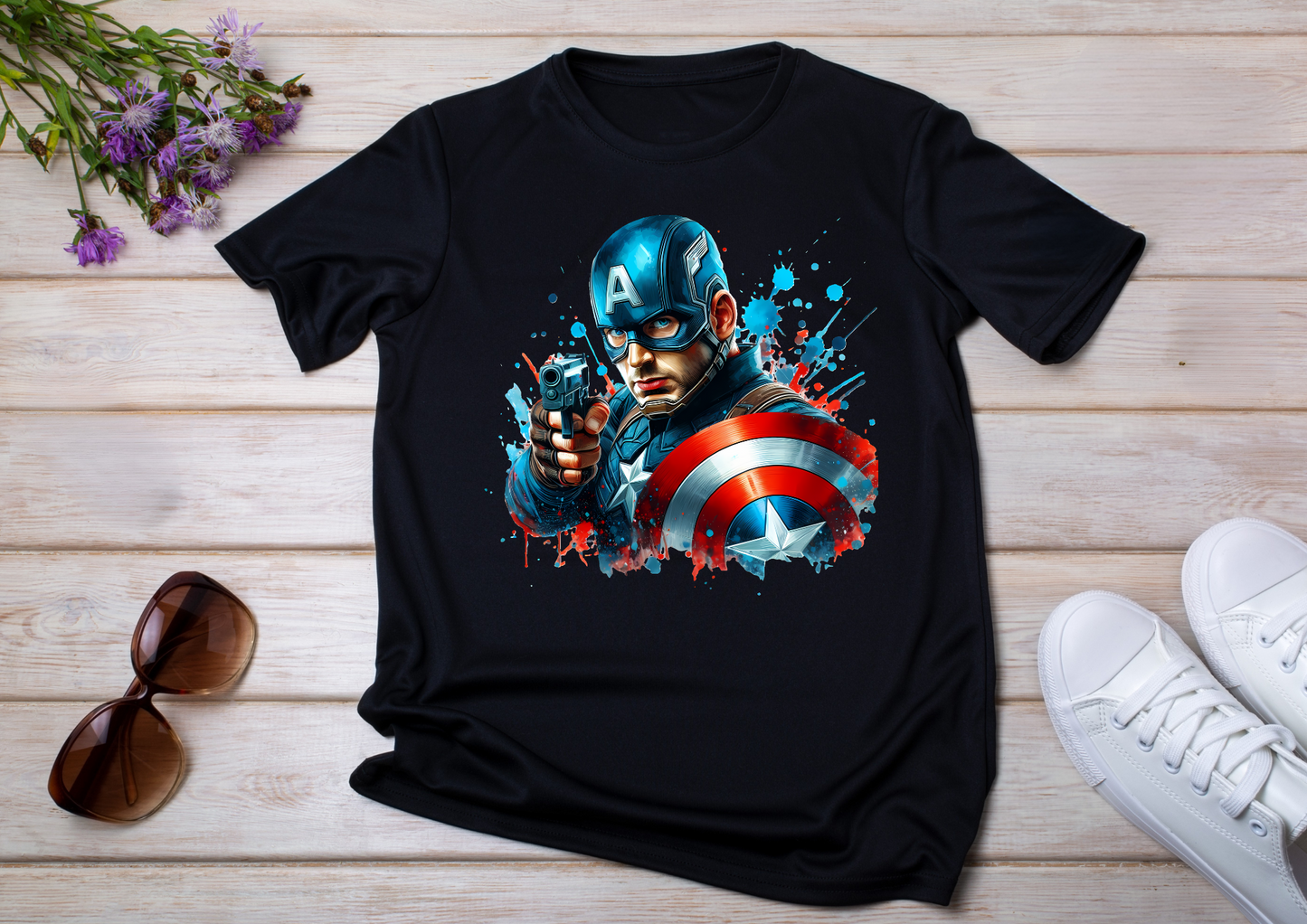 T-Shirt Captain America