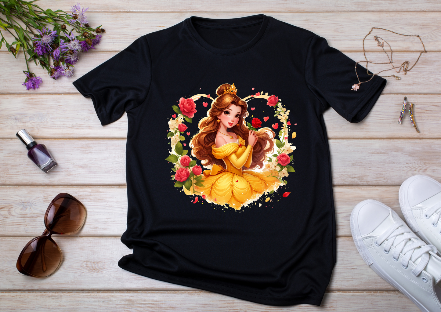 T-shirt enfant Princesse Belle (La Belle et la Bête)