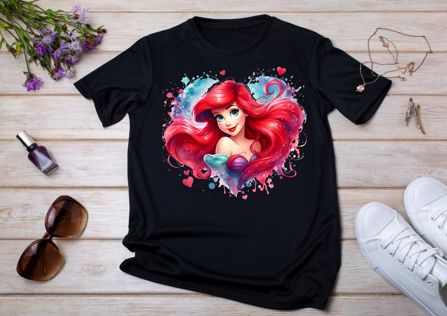 T-shirt enfant Ariel La Petite Sirène