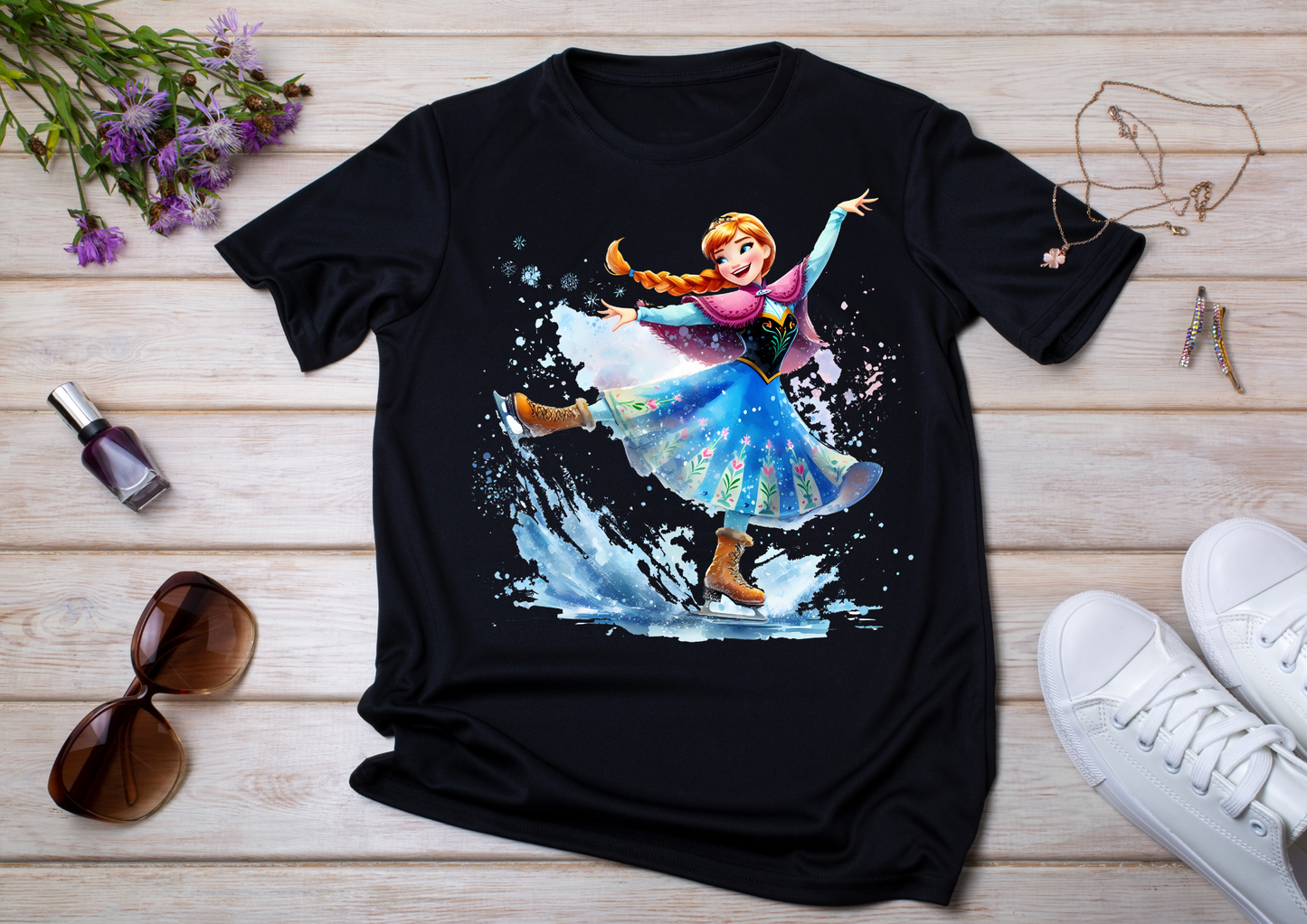 T-shirt enfant Anna & Elsa