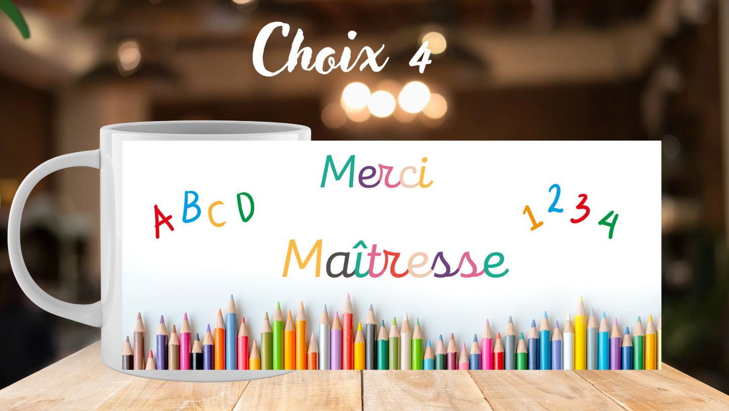 Tasse maitresse en céramique
