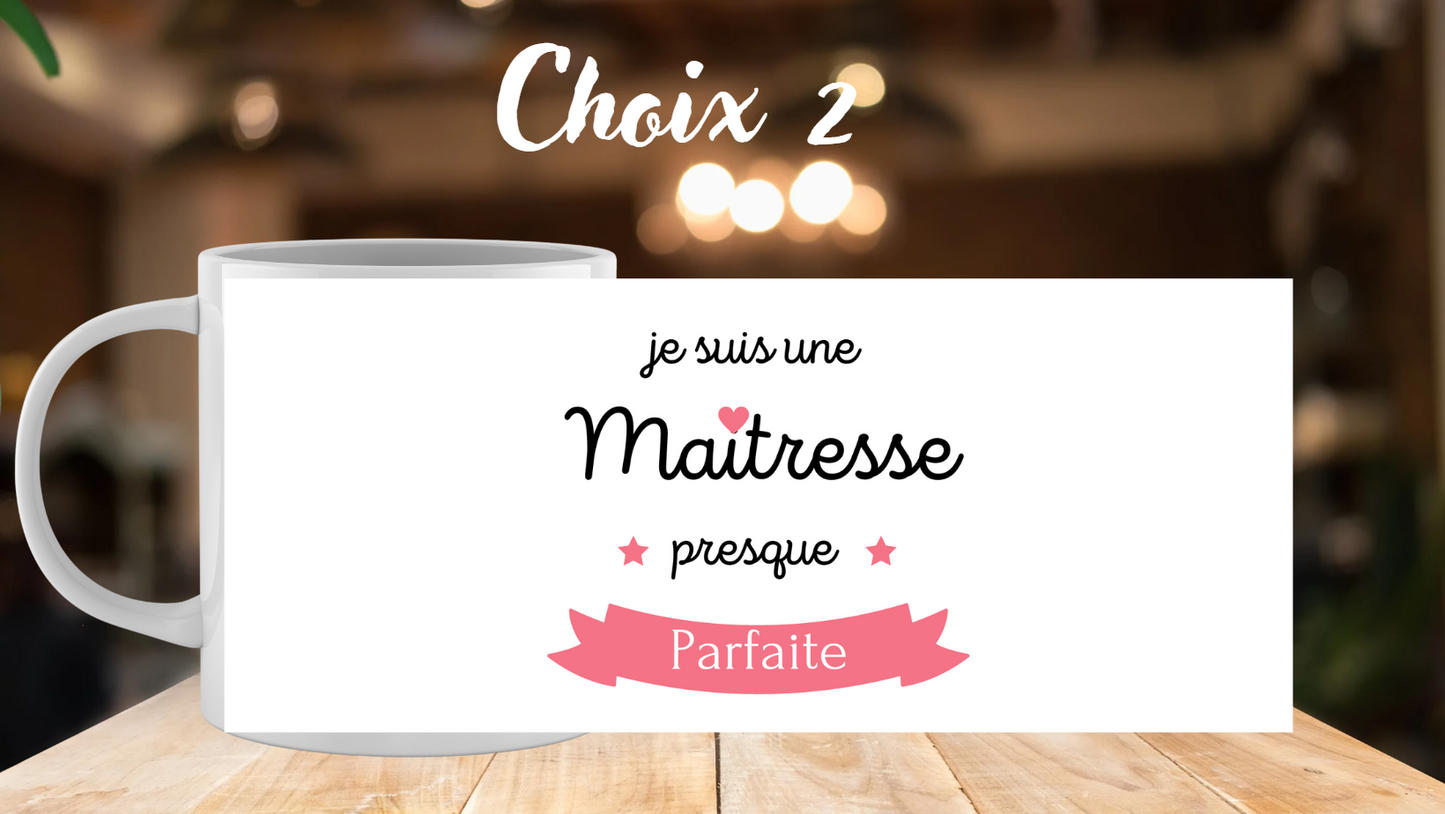 Tasse maitresse en céramique