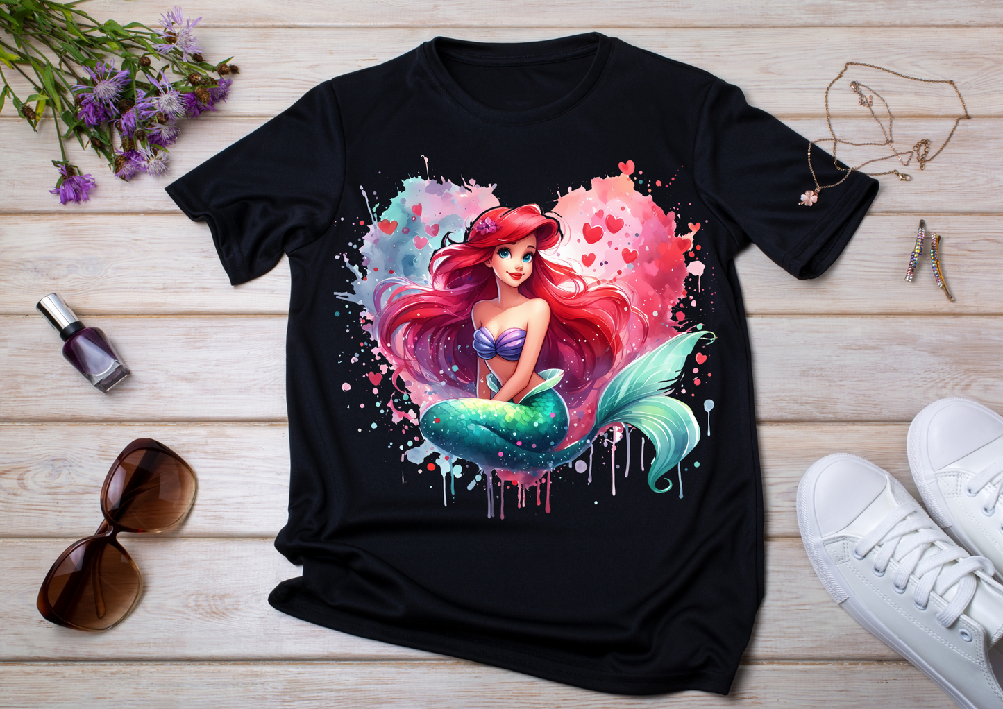 T-shirt enfant Ariel La Petite Sirène