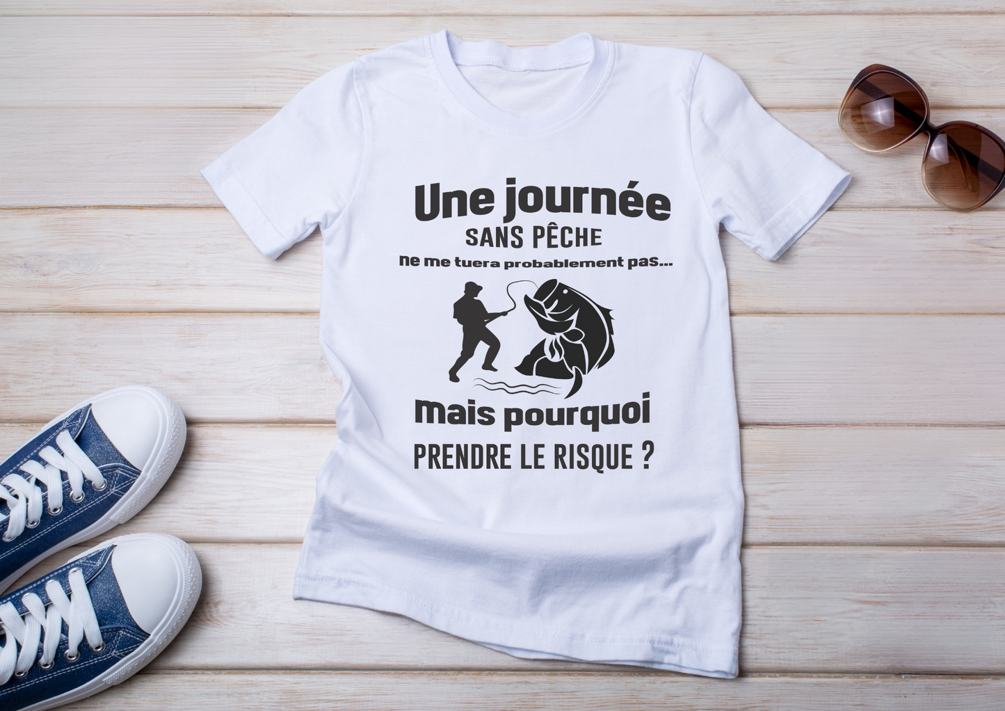 đŁ T-shirt Humour PĂȘche â ModĂšles drĂŽles pour passionnĂ©s !